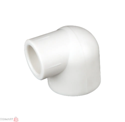تصویر زانو 90 درجه تبدیل سفید 32x25mm