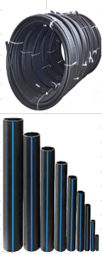 تصویر PE80-630mm-10barلوله پلی اتیلن آبرسانی