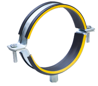 تصویر بست  آویز سقفی دو رزوه ای لوله 40mm