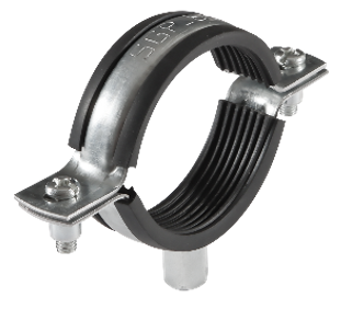 تصویر بست  آویز سقفی دو رزوه ای لوله 63mm