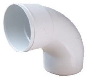 تصویر زانو 87 درجه خمدار  90mm PVC-U