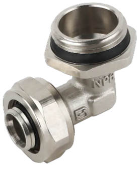 تصویر زانو 90 درجه روپیچ کوپلی با مهره تنظیم "32mmx1