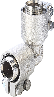 تصویر زانو 90 درجه کلمپی 63mm