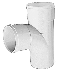 تصویر سه راهی 87 درجه خم دار  110mm PVC-U