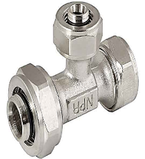 تصویر سه راهی تبدیل کوپلی 32x20x32mm