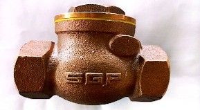 تصویر شیر یکطرفه برنزی~ 1/2