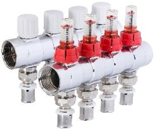 تصویر نیو کلکتور گرمایشی رفت و برگشت فلومتردار پرسی (6b) 1"x16mm