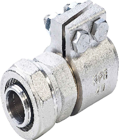 تصویر بوشن تبدیل کلمپی کوپلی 40x32mm