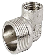 تصویر زانو چپقی توپیچ "1/2 روپیچ "1 مخصوص شیر هواگیری