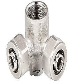 تصویر سه راهی 90 درجه دیواری کوپلی 20mmx1/2"x20mm