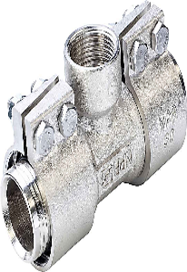 تصویر سه راهی توپیچ کلمپی 50mmx1"x50mm