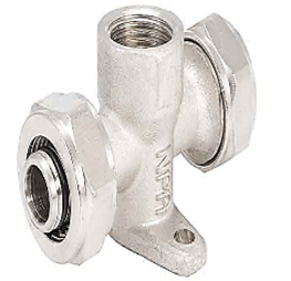 تصویر سه راهی صفحه دار توپیچ کوپلی 16mmx1/2"x16mm